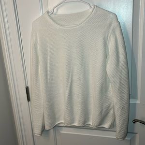 White Knitted sweater